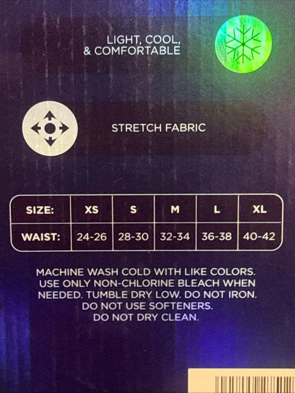 Playboy Men's Performance Moisture Wicking Stretch Boxer Briefs 4-Pack Large New
